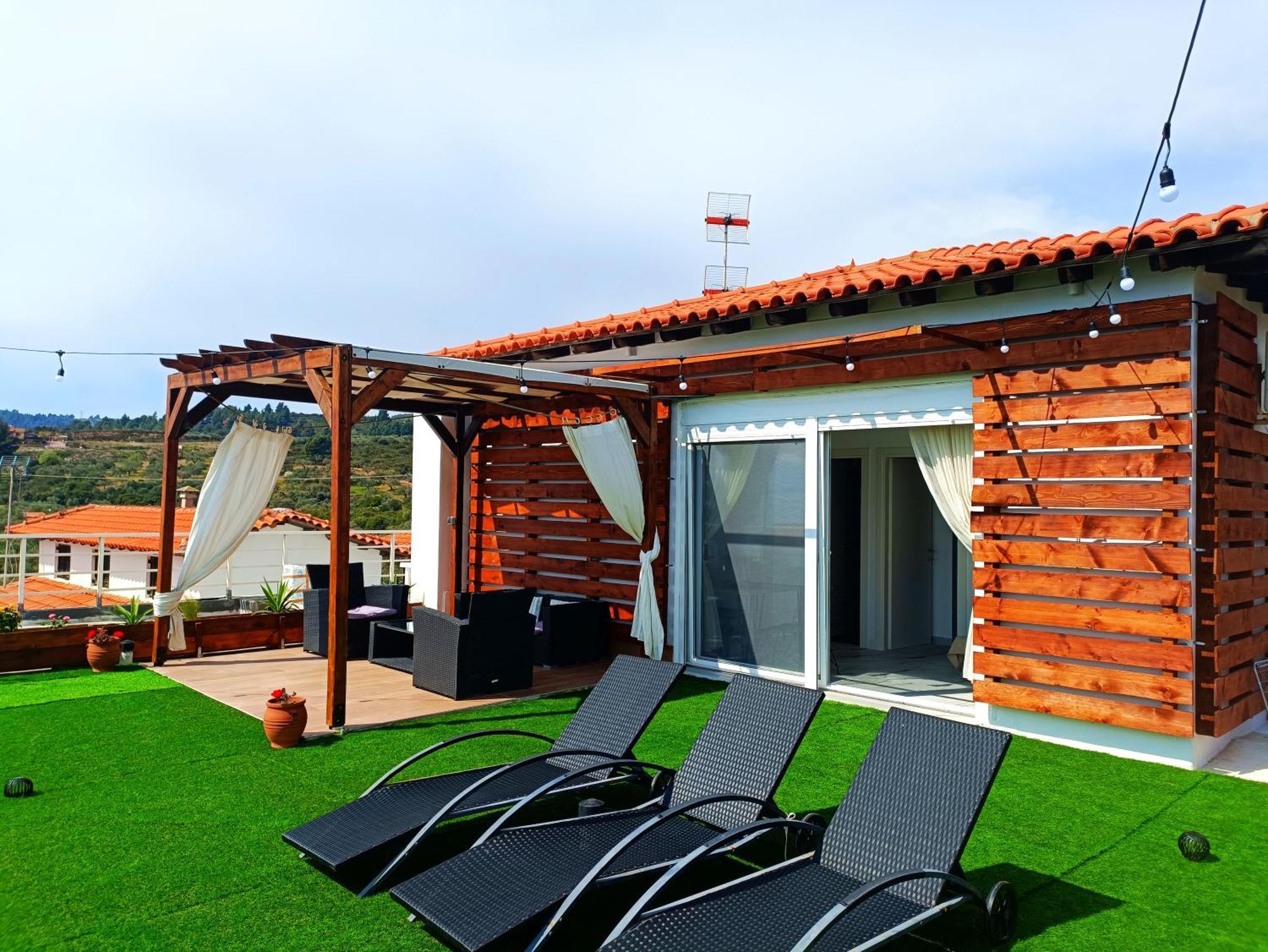 Salonikiou Beach Apartments & Villas อาโยส นิโกลาออส ภายนอก รูปภาพ