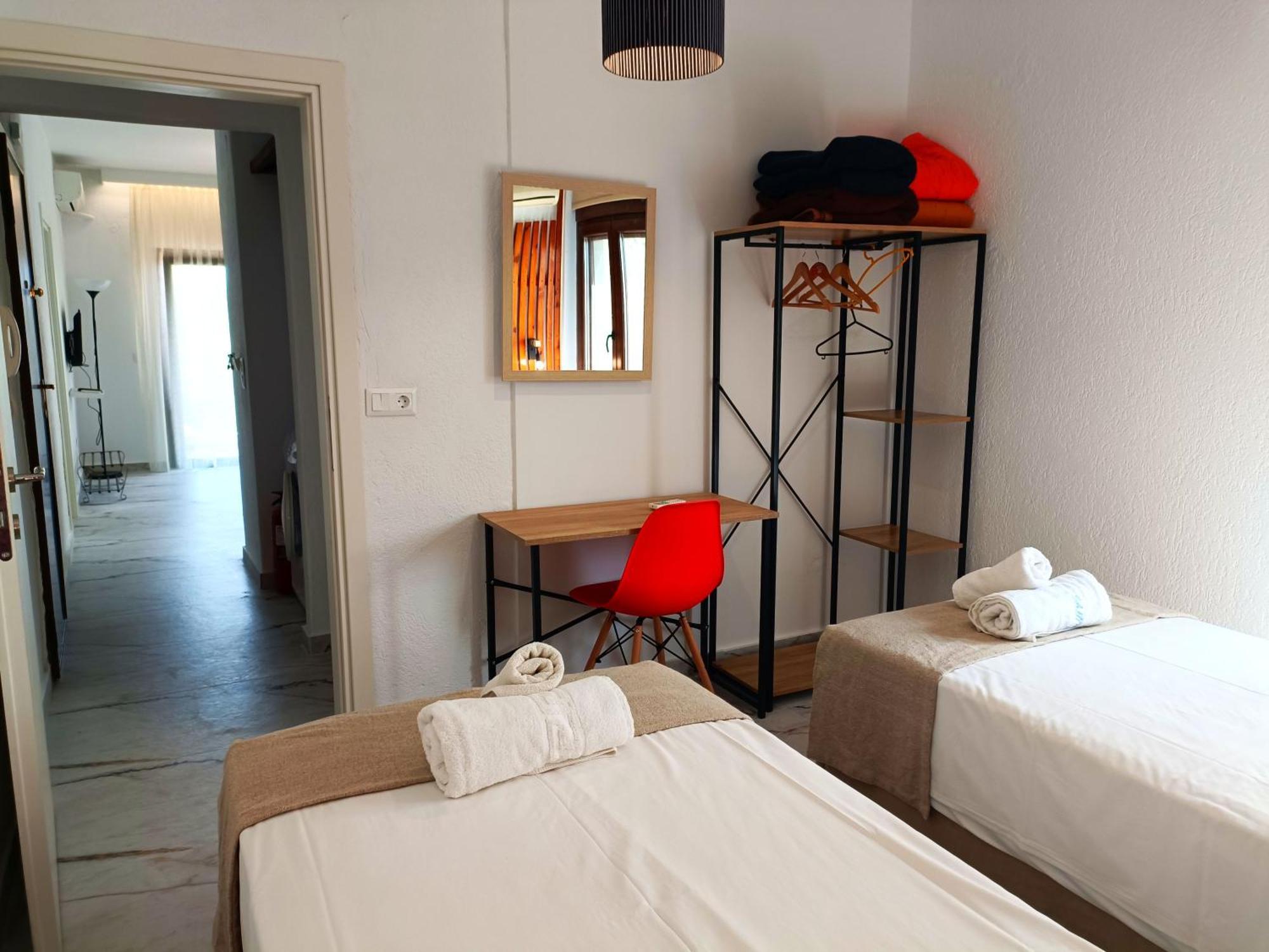 Salonikiou Beach Apartments & Villas อาโยส นิโกลาออส ภายนอก รูปภาพ