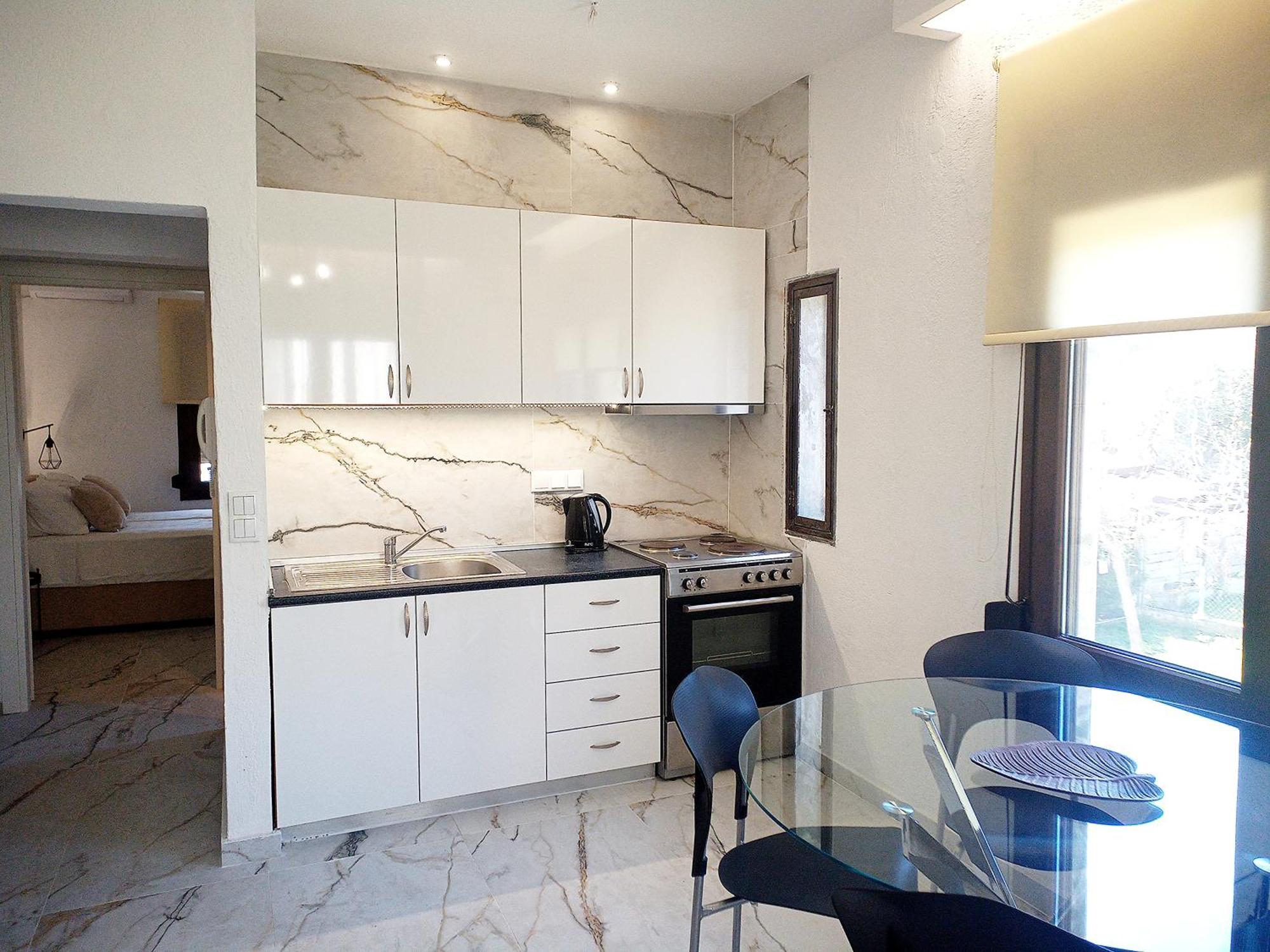 Salonikiou Beach Apartments & Villas อาโยส นิโกลาออส ภายนอก รูปภาพ
