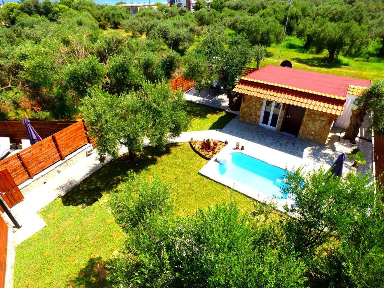 Salonikiou Beach Apartments & Villas อาโยส นิโกลาออส ภายนอก รูปภาพ